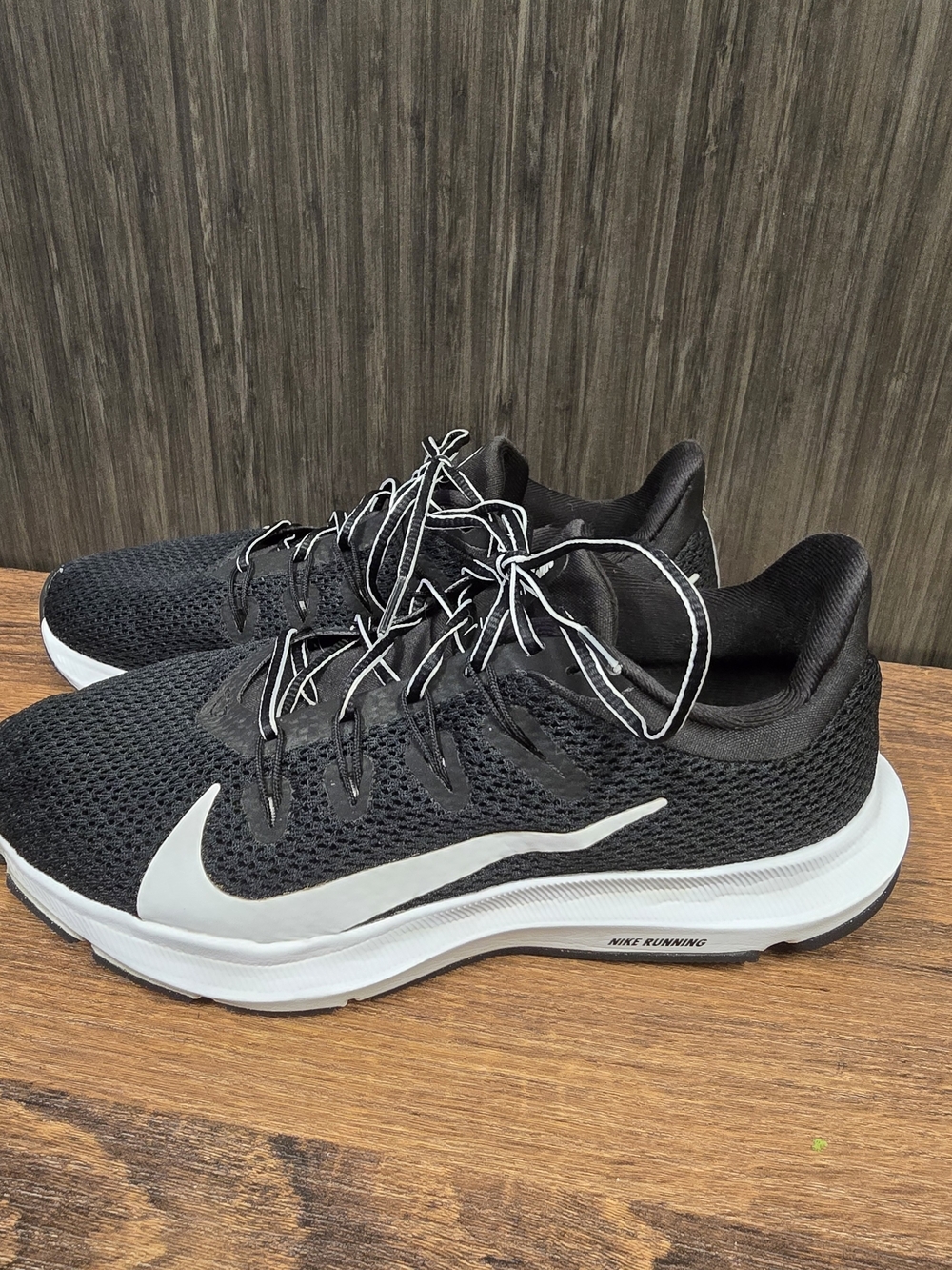 Nike Downshifter 10 Women's 6.5 Black White Running Athletic Training Shoes CI99